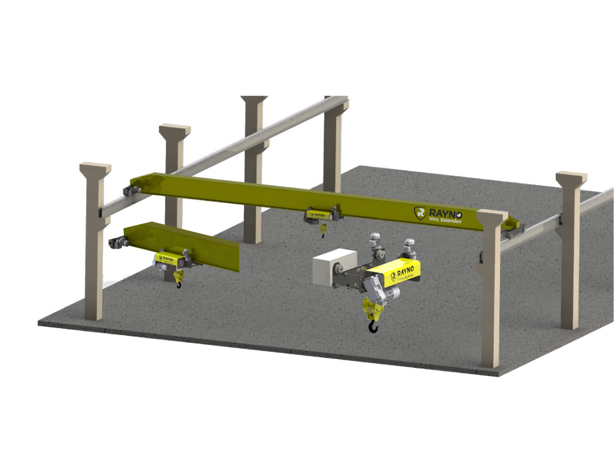 Gezer Köprülü Vinç Tek Kirişli